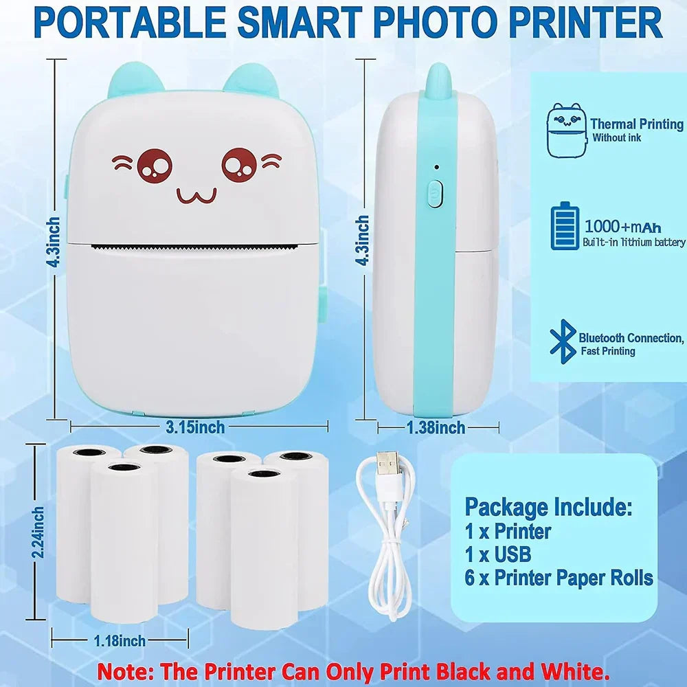 Mini Bluetooth Thermal Printer