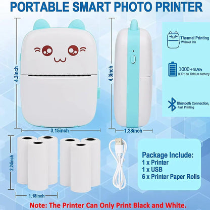 Mini Bluetooth Thermal Printer